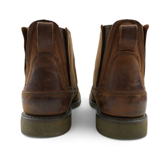 Harley Davidson Chelsea Boots Mens 11 Brown Leather Motorcycle Bikercore 93040 - Picture 8 of 11